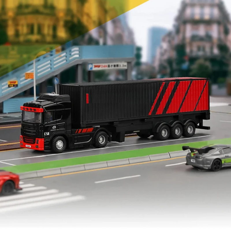 1/76 Remote Control Semi-Trailer Truck P81 10-Channel - TCY12