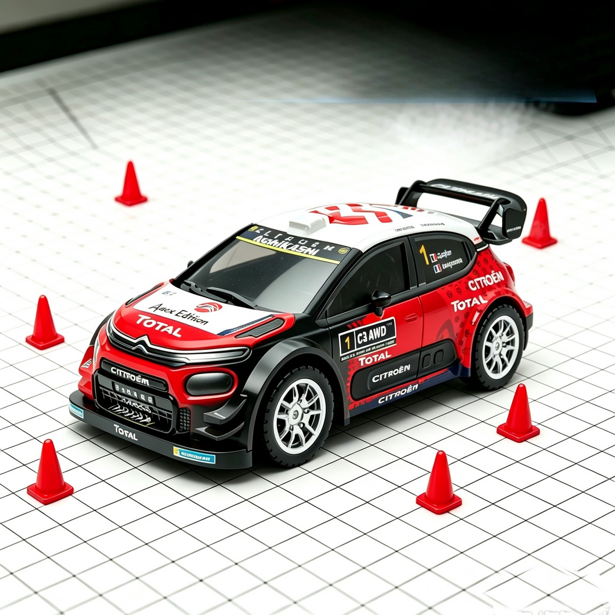 1/7 Scale Brushless RC Off-Road/Drift/Rally Car – C3 (On-Road/Rally Style) – MJY303