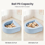 Tiny Land® PlayNest Ball Pit with 200 Ocean Balls