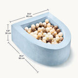 Tiny Land® Violet PlayNest Climbing & Ball Pit Set