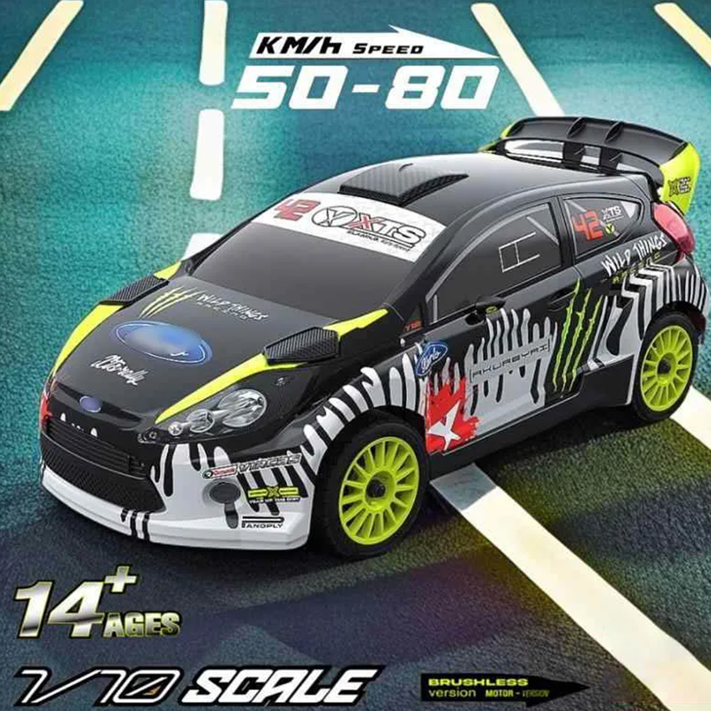 1/10 Competition-Grade Electric Brushless High-Speed Rally Car - LF10