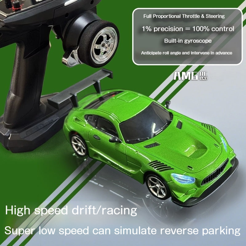 1/43 scale alloy mini AMG desktop drift car with gyroscope - TCY22