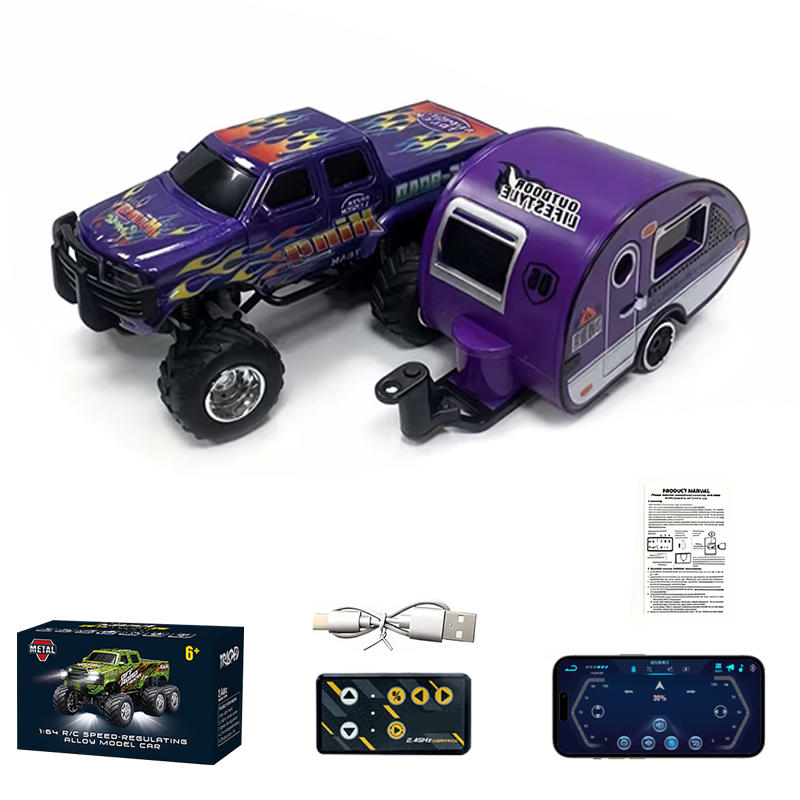 1/64 scale mini desktop crawler car