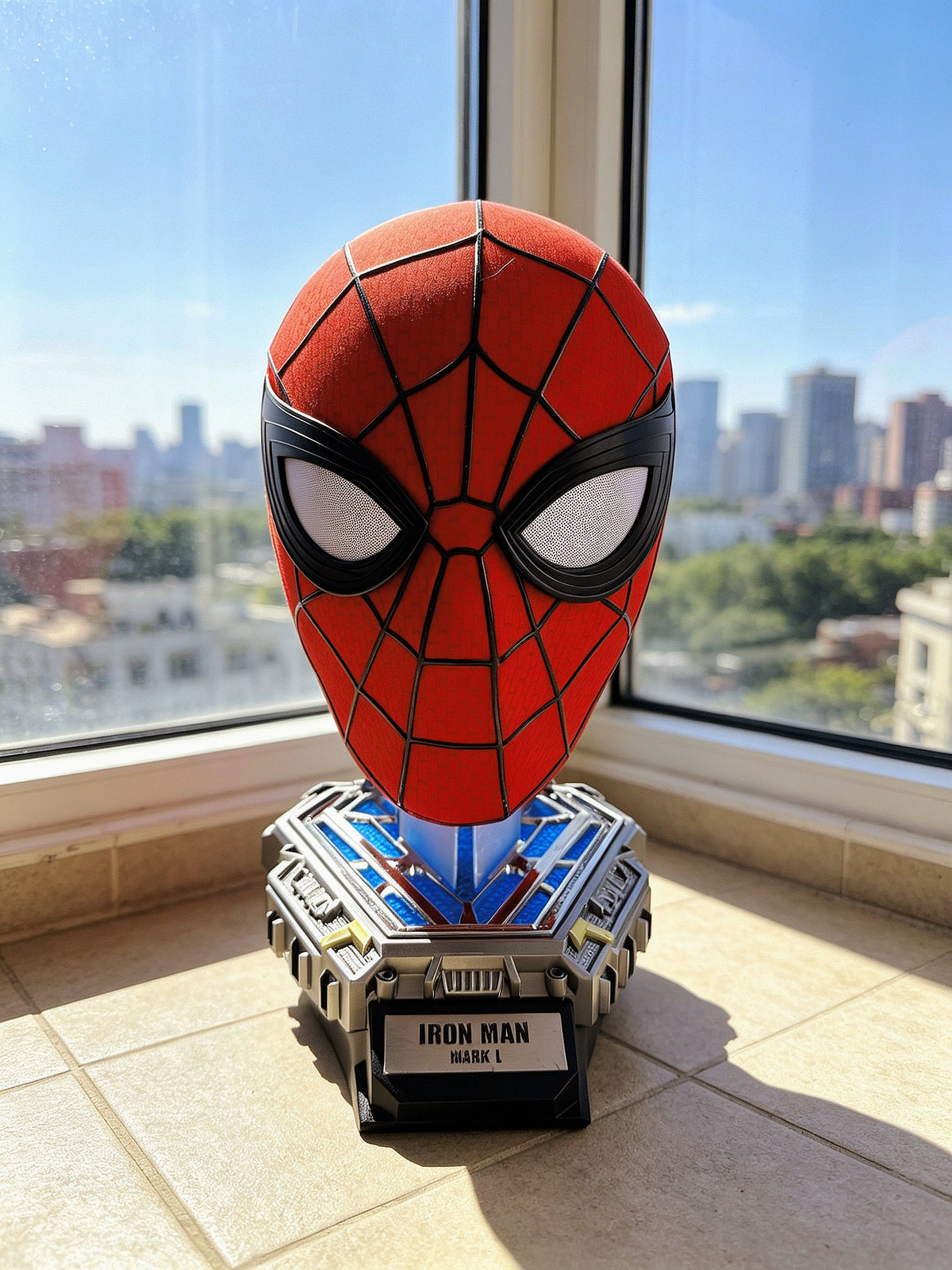 Spider-Man 3D Wearable Mask | Magnetic Eyes