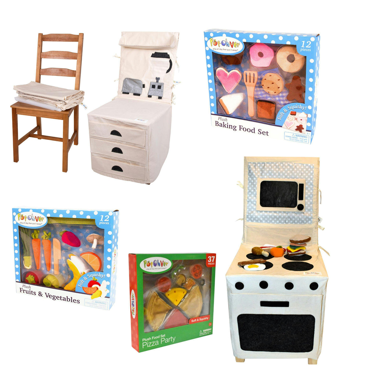 PopOhver Counter Top & Stove Set  Bundle
