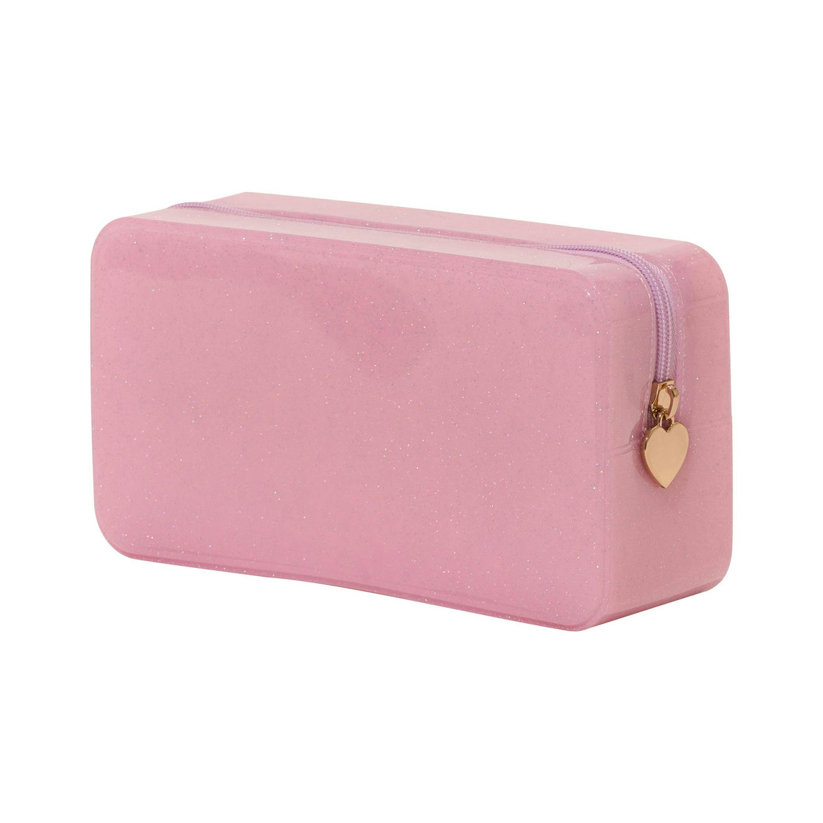 Malibu Jelly Glitter Pouch Collection - Light Pink