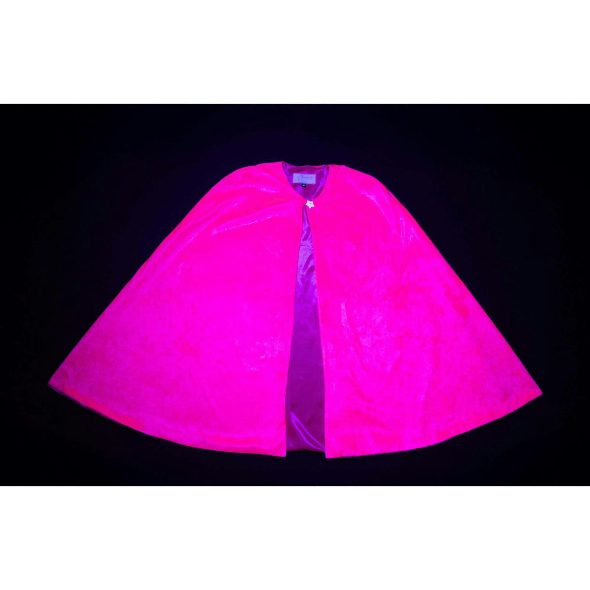 Jr Star Pink Glow Child Cape