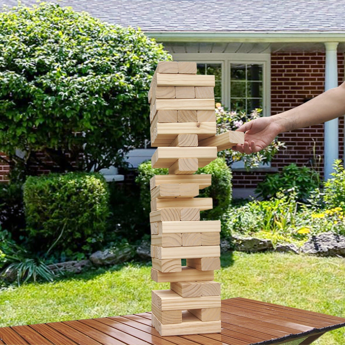 Wooden Toppling Tower: Giant - 28"