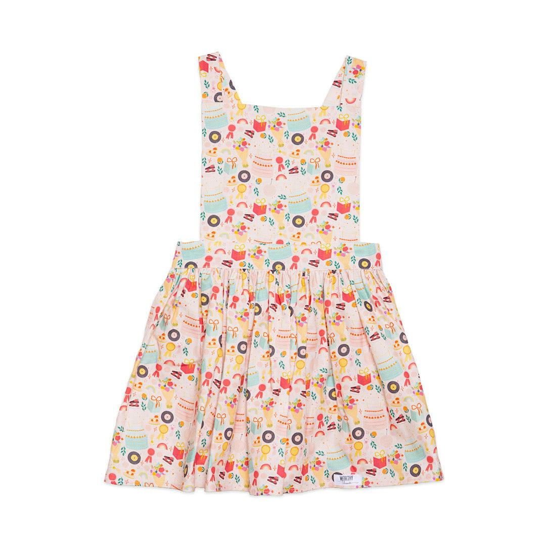 Pinafore Dress in Birthday