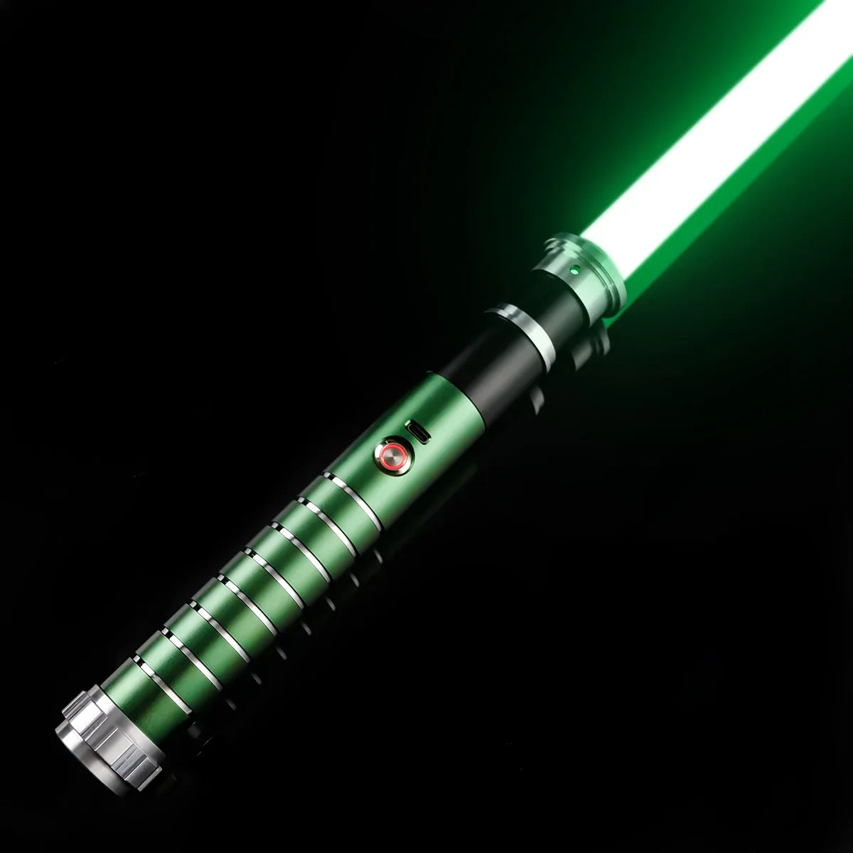 The Counselor Lightsaber – Green & Silver VHC Hilt
