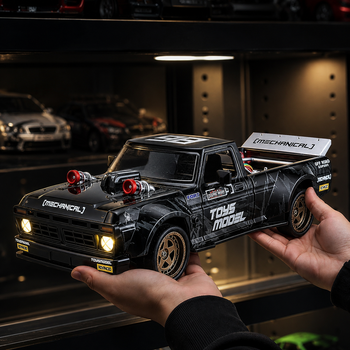 1:24 4WD Full Scale Drift Car RC Remote Control Drift Model Car - CX03
