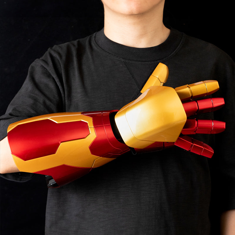US | Wearable IronMan MK42 Arm – 2026 Upgraded | Voice Control & LED | 1:1 Scale