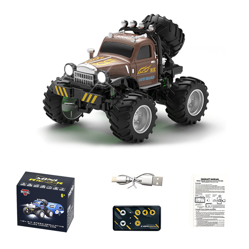 1/64 scale mini desktop crawler car