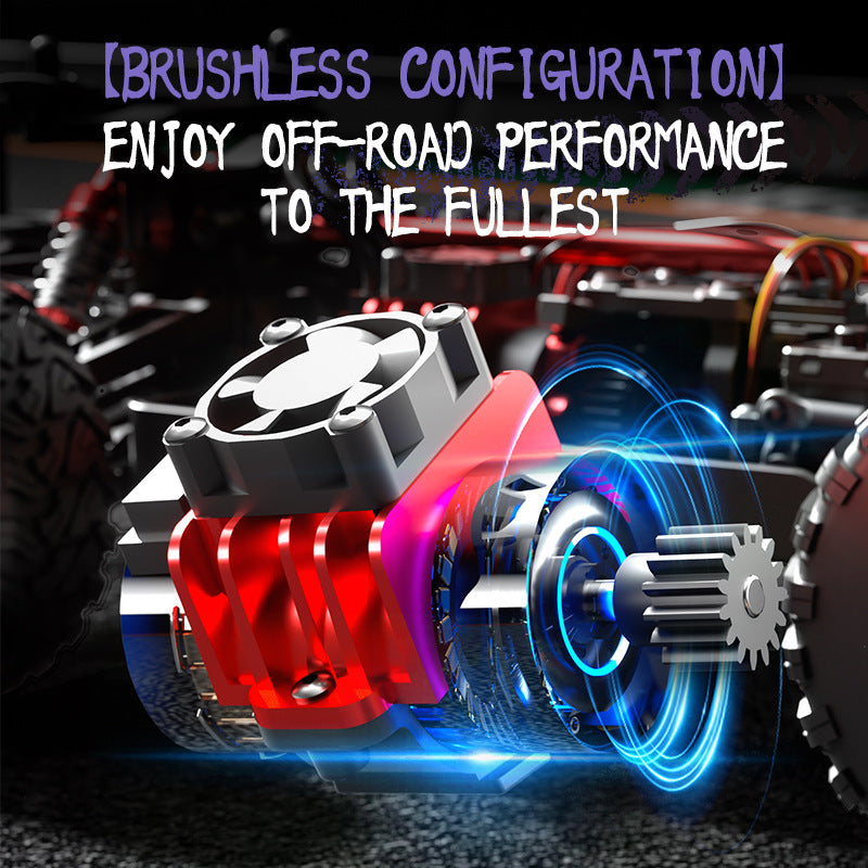 1/10 High-Speed Trophy Off-Road Brushless Short-Distance Monster Truck-JJY2