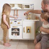Tiny Land® Farm-to-Table Play Set: Interactive Kitchen, Storage Fridge & Organic Food Collection