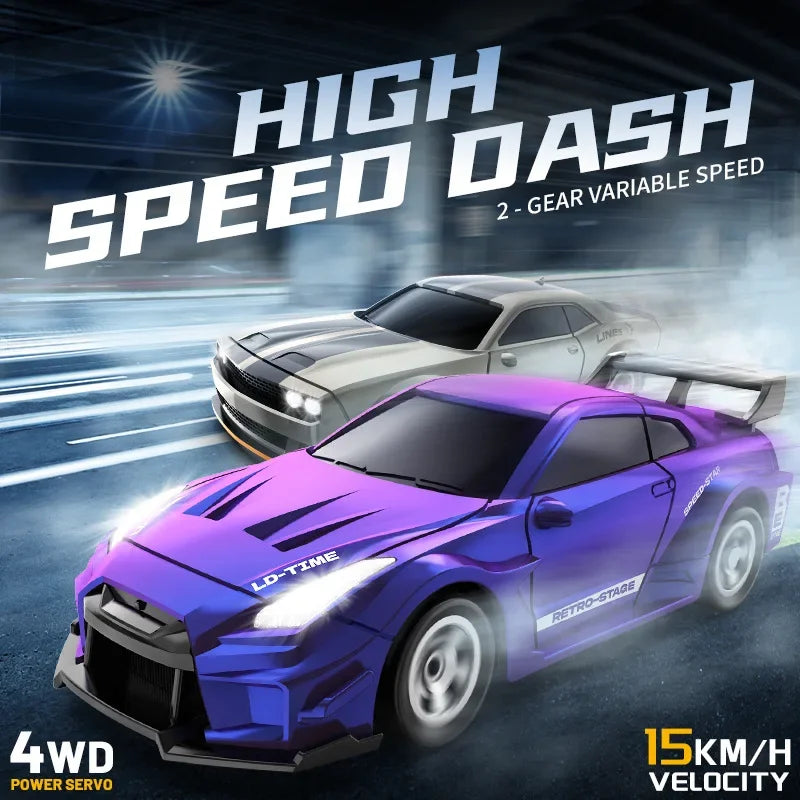 1/64 scale full-scale beginner 4WD desktop drift car - TCY1