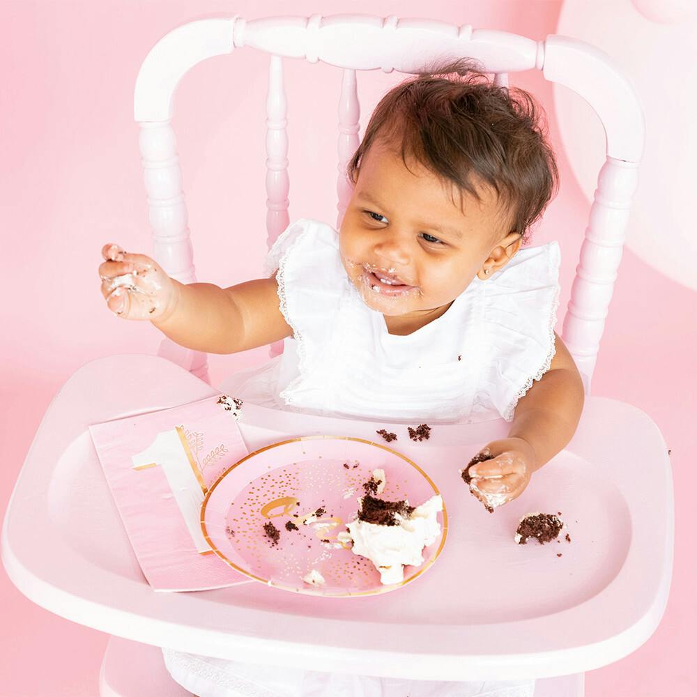 Milestone Pink Onederland Guest Napkins