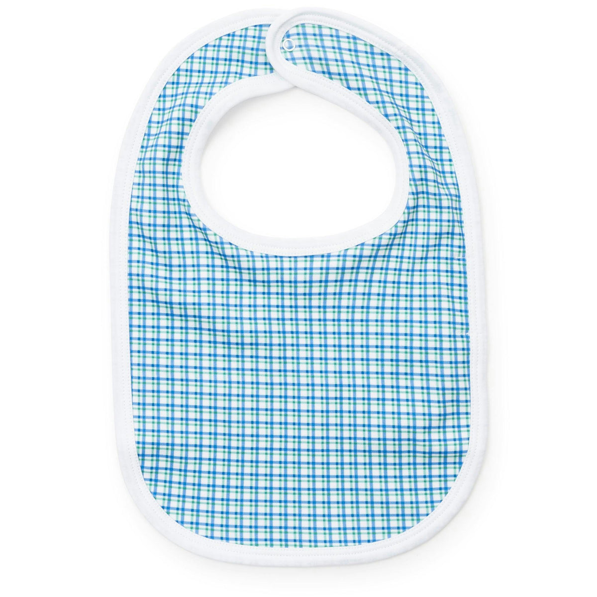 Plain Edge Bib Hampton Plaid