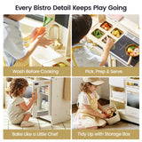 Tiny Land® BistroSwitch Kitchen & Fridge Set