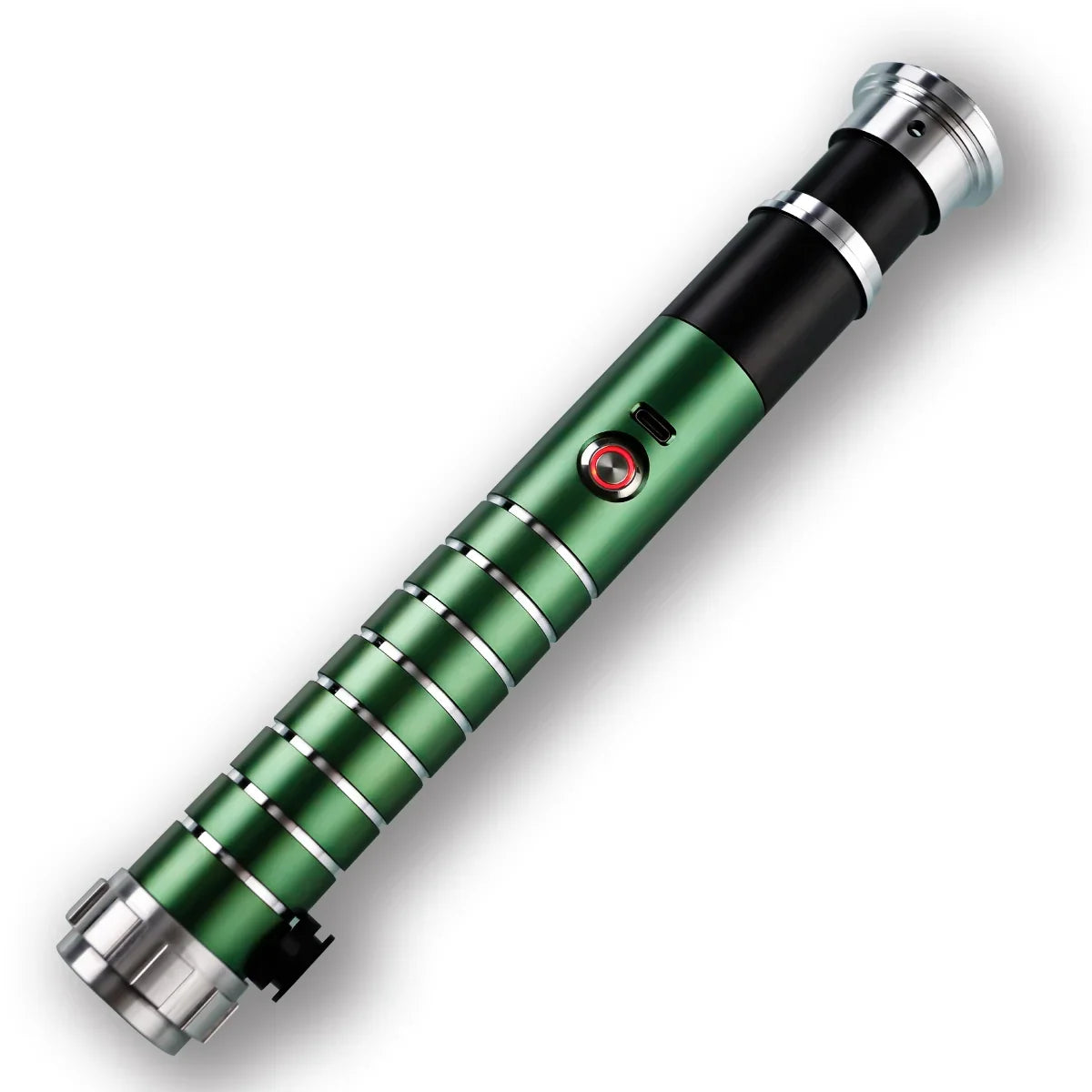 The Counselor Lightsaber – Green & Silver VHC Hilt