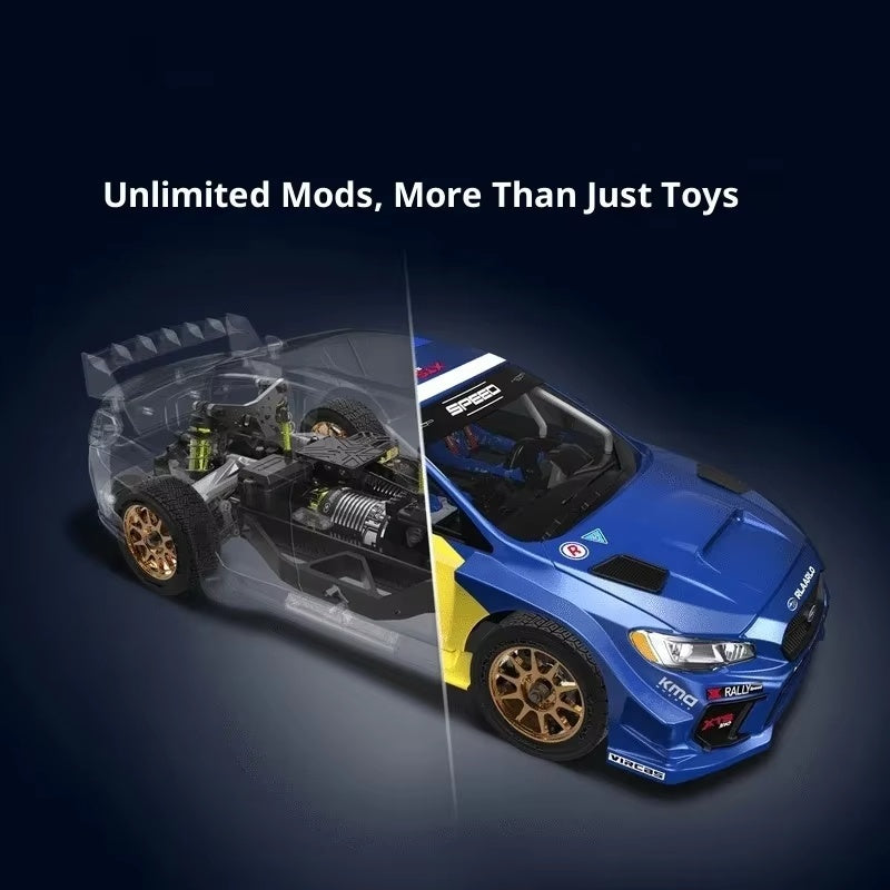 1/10 scale electric 4WD carbon fiber rally off-road vehicle - LLN-S10