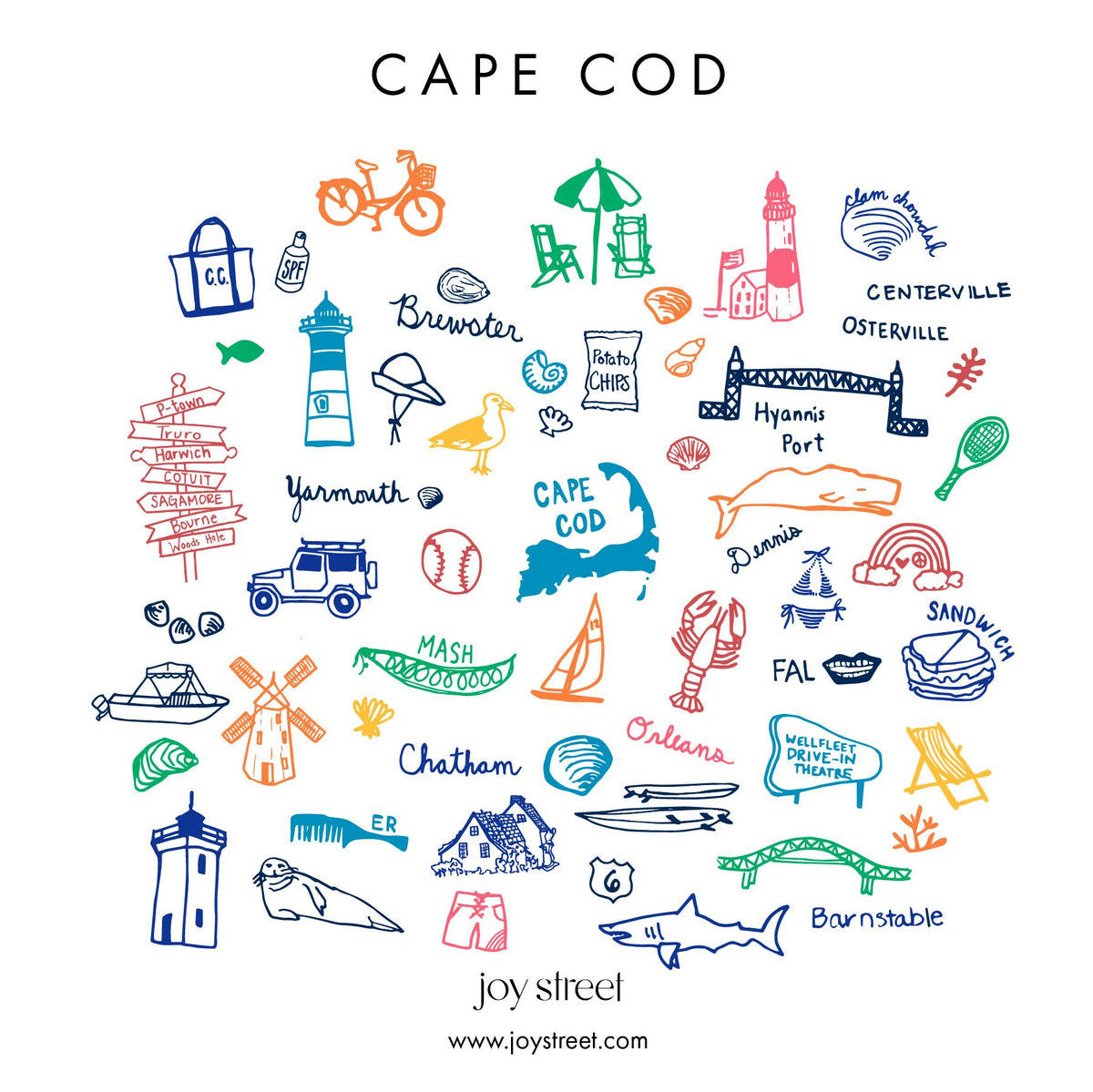 Cape Cod Zip Baby Onesie