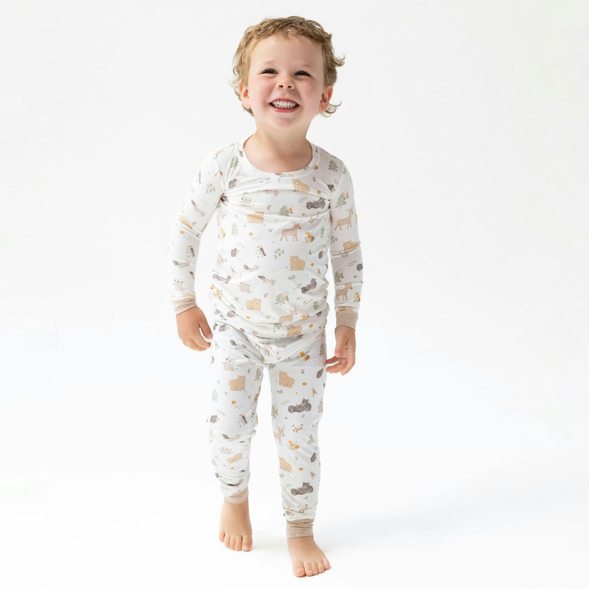 Woodland Babies - Long Sleeve Loungewear Set