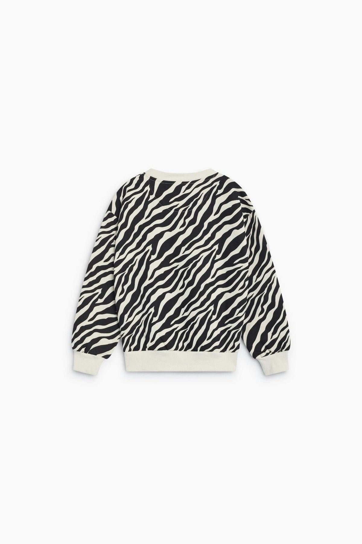 TNS Logo Sweatshirt Zebra Print