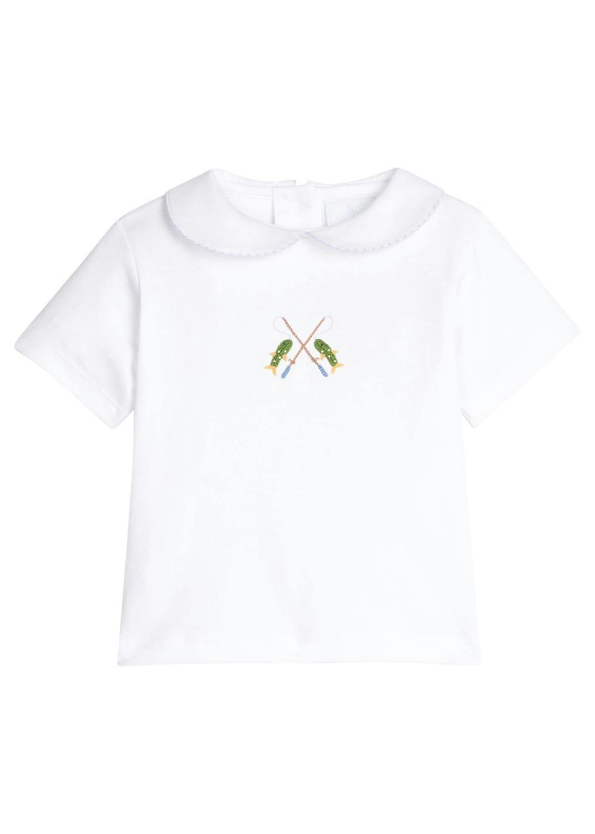 Crochet Peter Pan Shirt - Fishing Rod