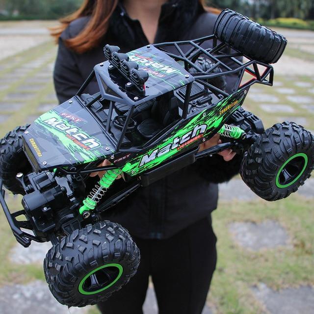 Remote Control Monster Truck | 4x4 Off-Road RC Vehicle with All-Terrain Tires
