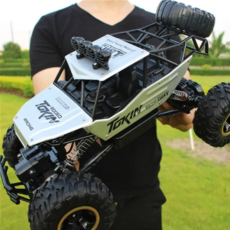 Remote Control Monster Truck | 4x4 Off-Road RC Vehicle with All-Terrain Tires