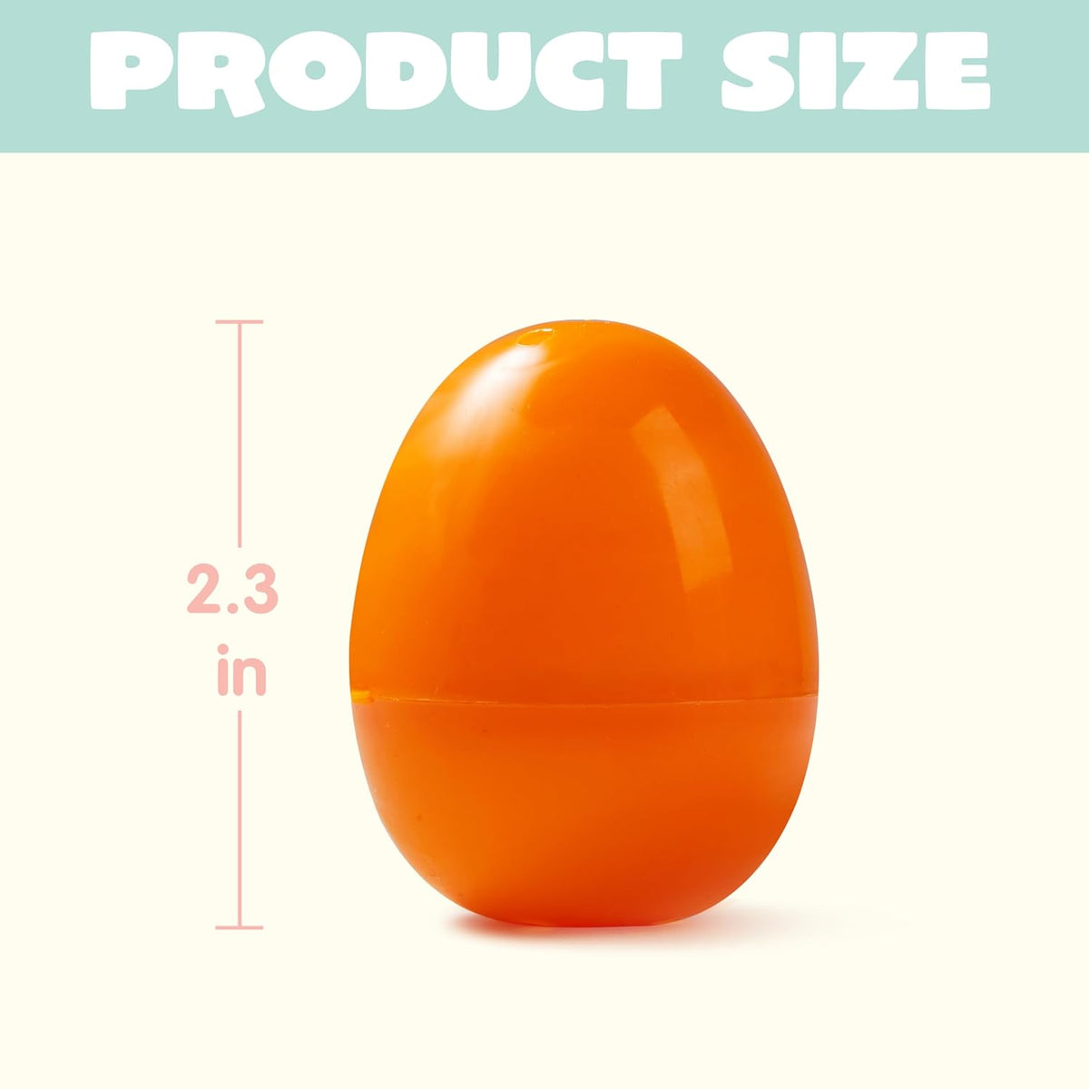 500Pcs Easter Eggs Bright Color Plastic Fillable For Easter Hunt Party Favors