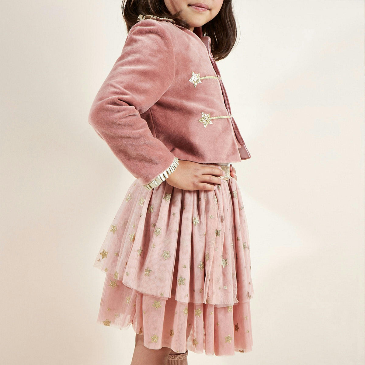 Pink Soldier Costume 5-6 Years