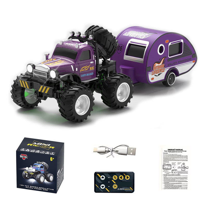 1/64 scale mini desktop crawler car