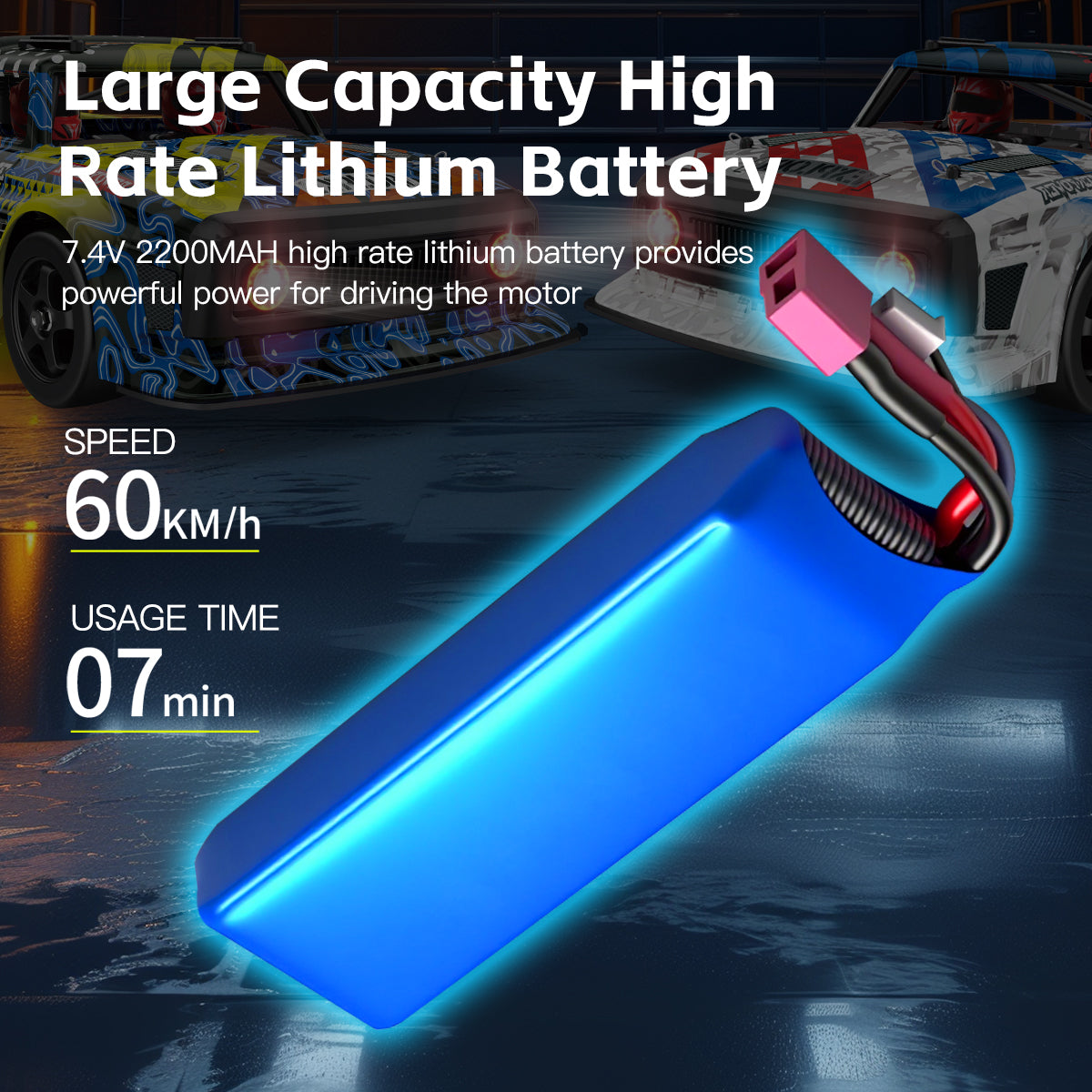 1：12 2.4G Brushless Motor Remote Control High-Speed Car 60 km/h - WLY13