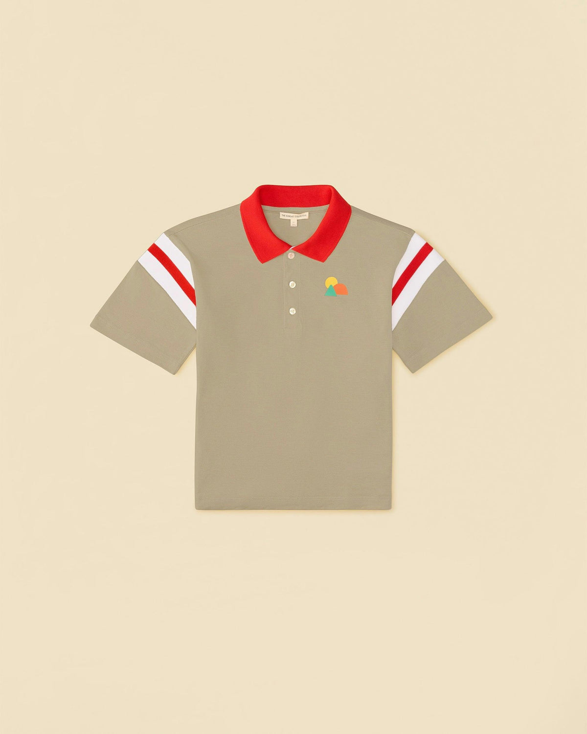 Organic Weekend Polo in Khaki