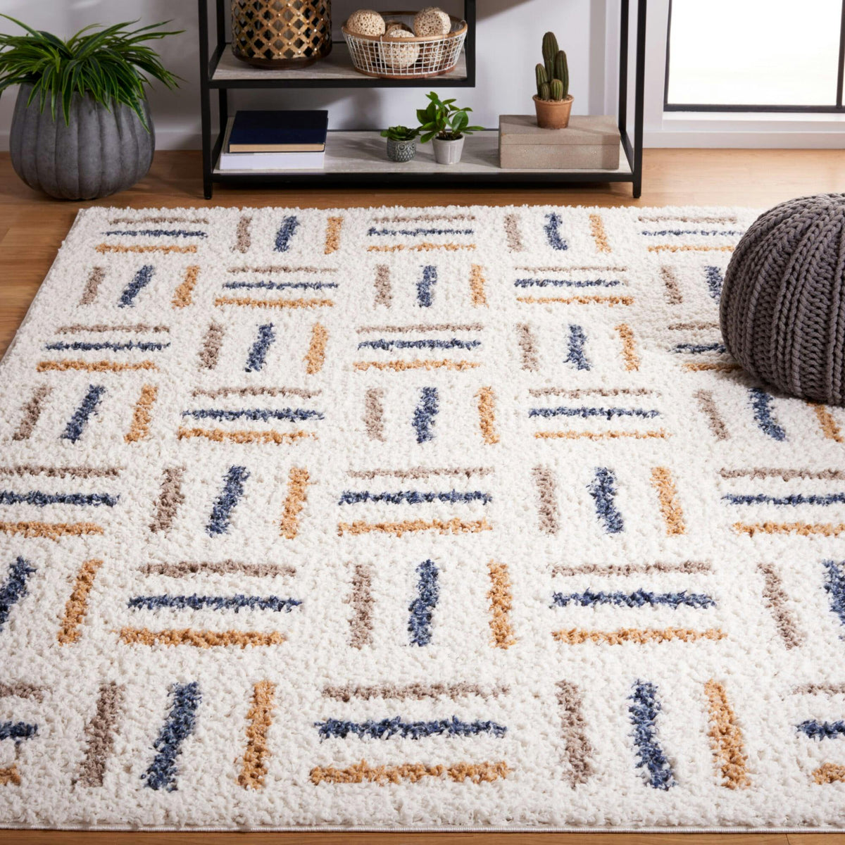 Calico 112 Medium Rectangle Shag