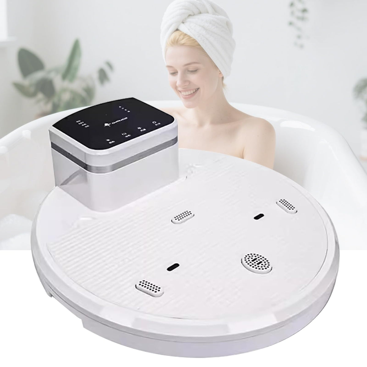 Full Body Dryer After Shower, Body Care Dryer, 1500W Body Heater Blow Dryer，Foot Touch Screen, for Home and Bathroom