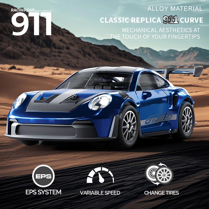 1:43 Scale Alloy Professional 4WD High-Speed Remote Control Drift Car - TCY17