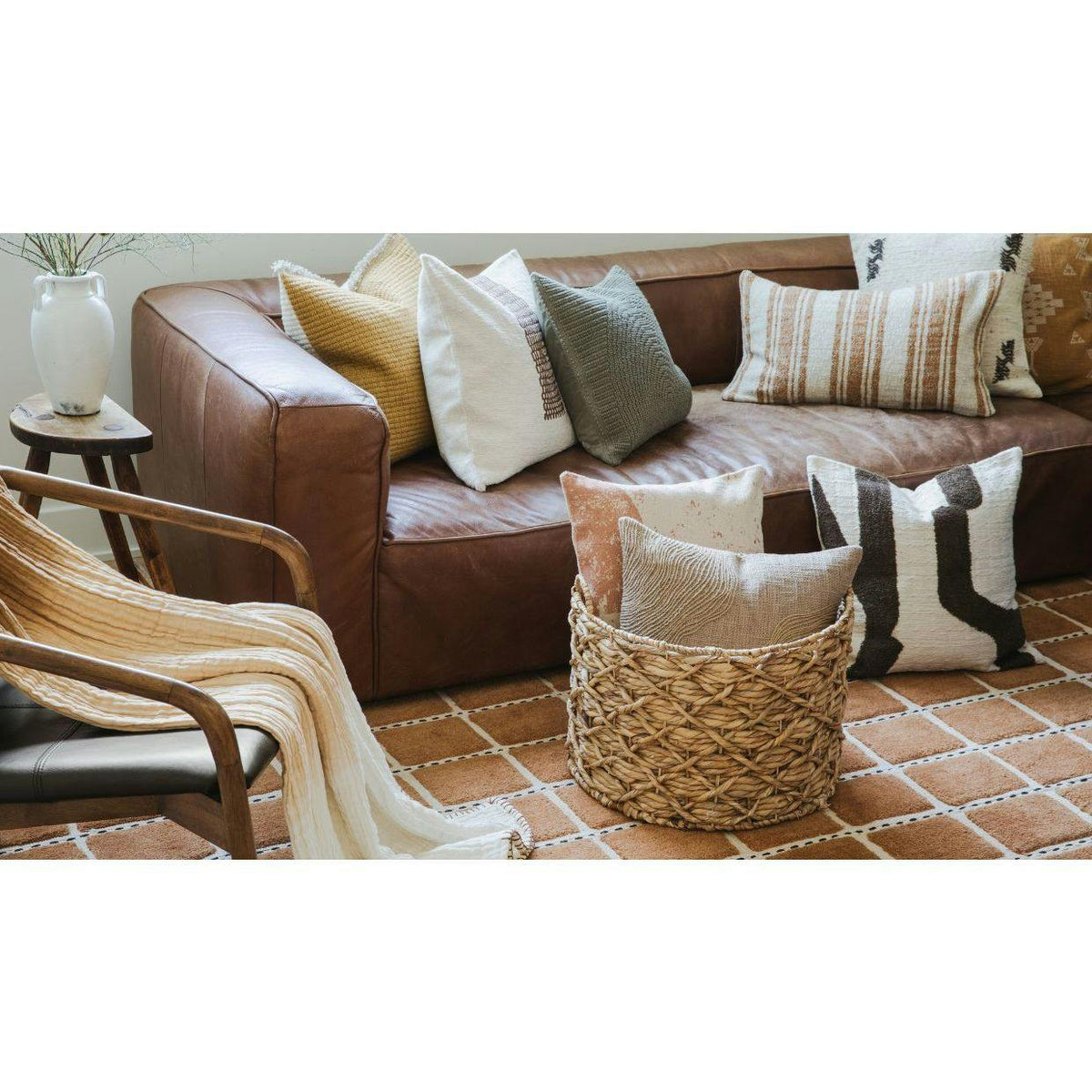 Sahara Stripe Throw