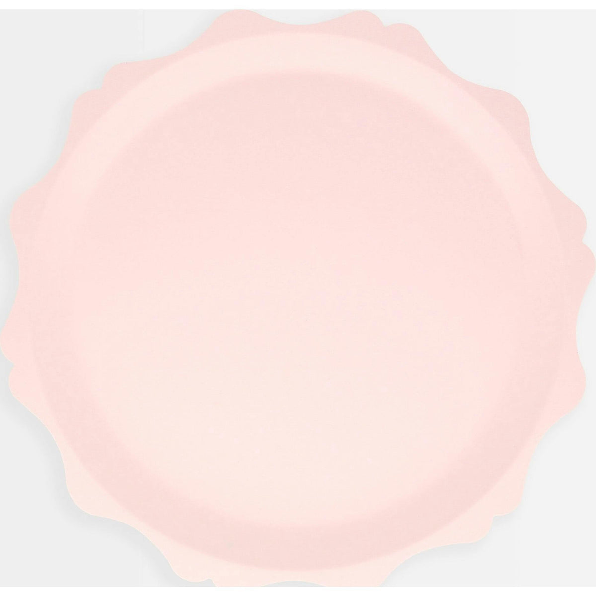 Pink Decorative Edge Compostable Side Plates