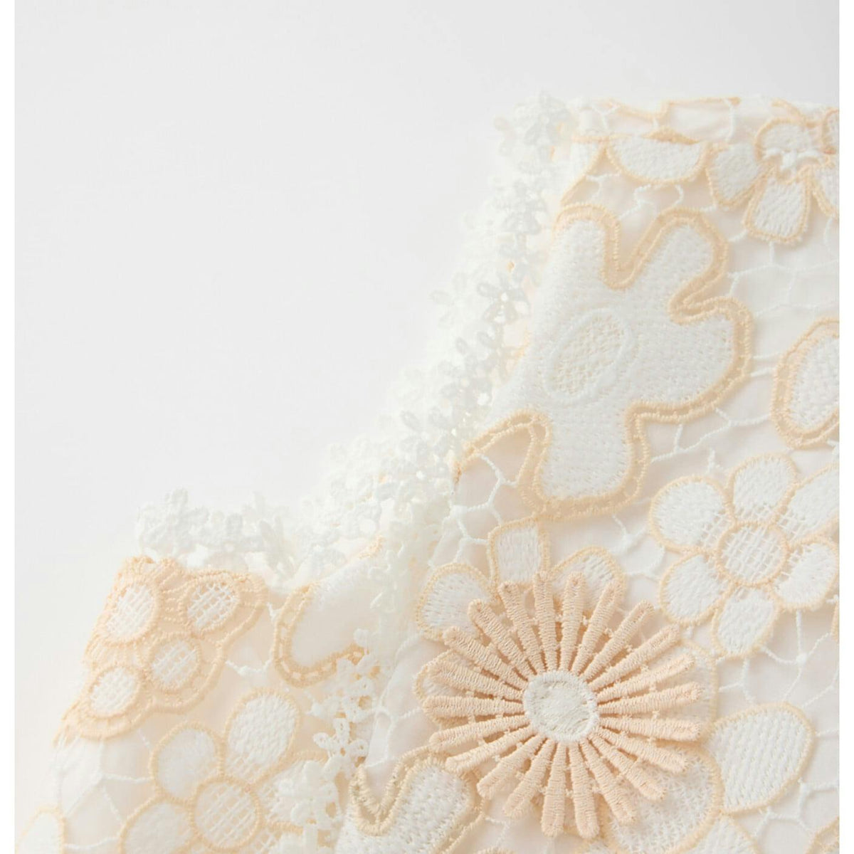 Haley Embroidered Frill Maxi Dress
