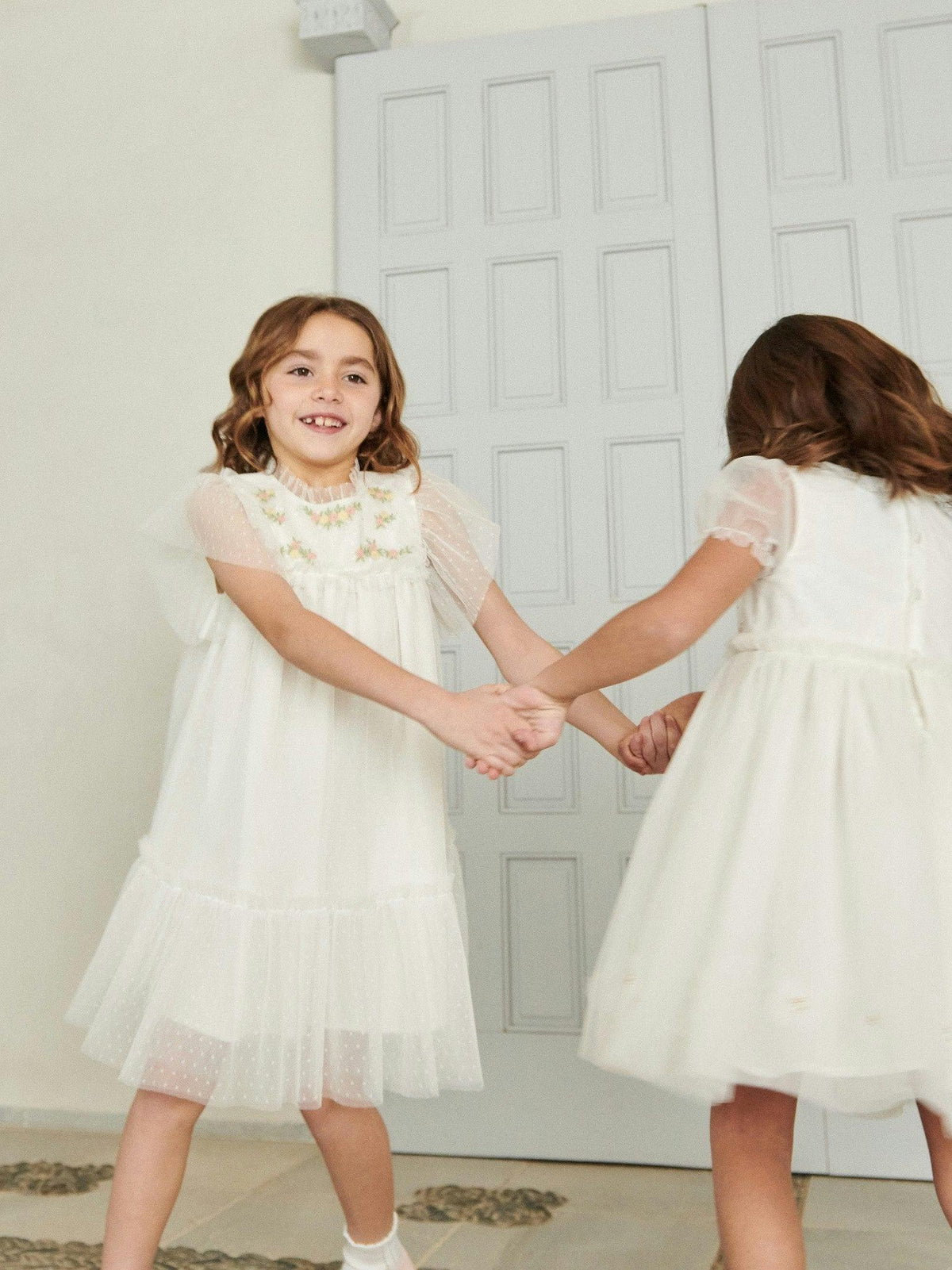 Ivory Primrose Ceremony Girl Dress