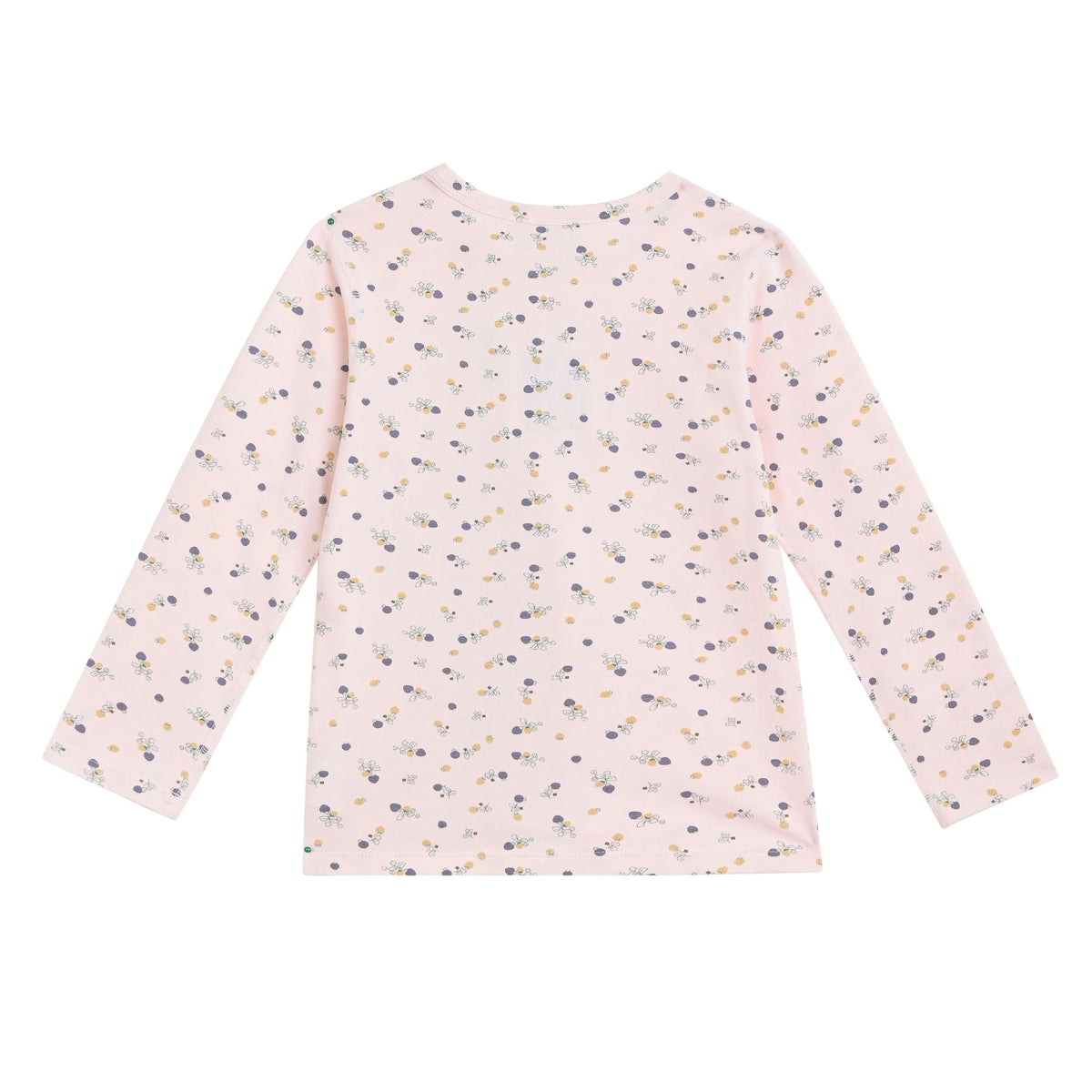Pink Floral Cotton Pajama Set