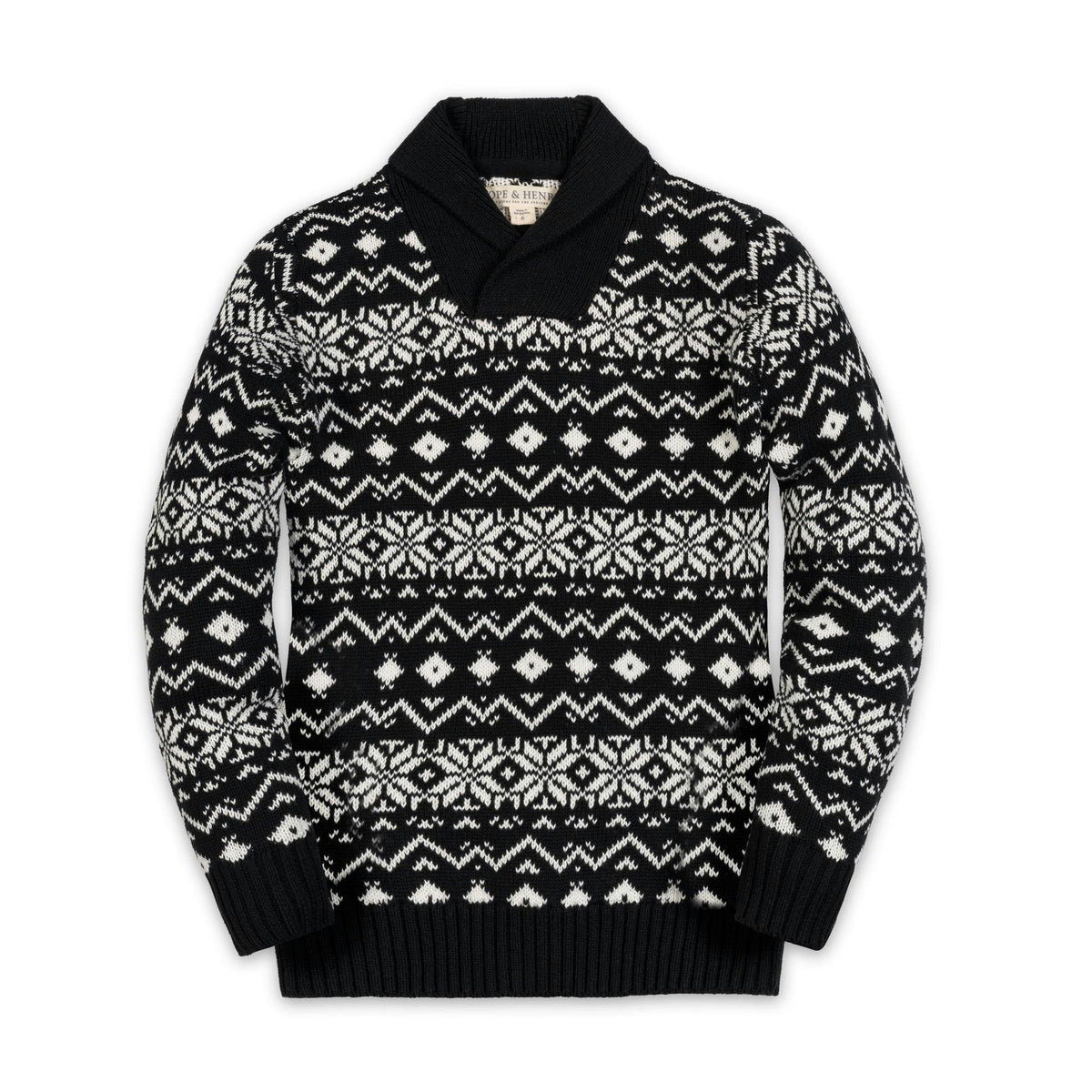 Organic Shawl Collar Sweater