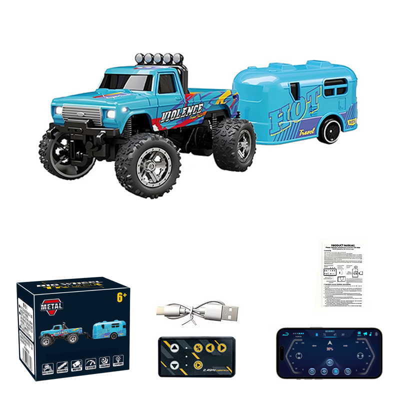 1/64 scale mini desktop crawler car