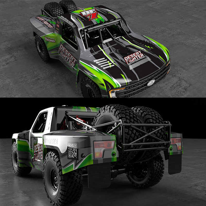 1/7 scale rear-wheel drive short-course off-road truck (competition grade) - ZH07