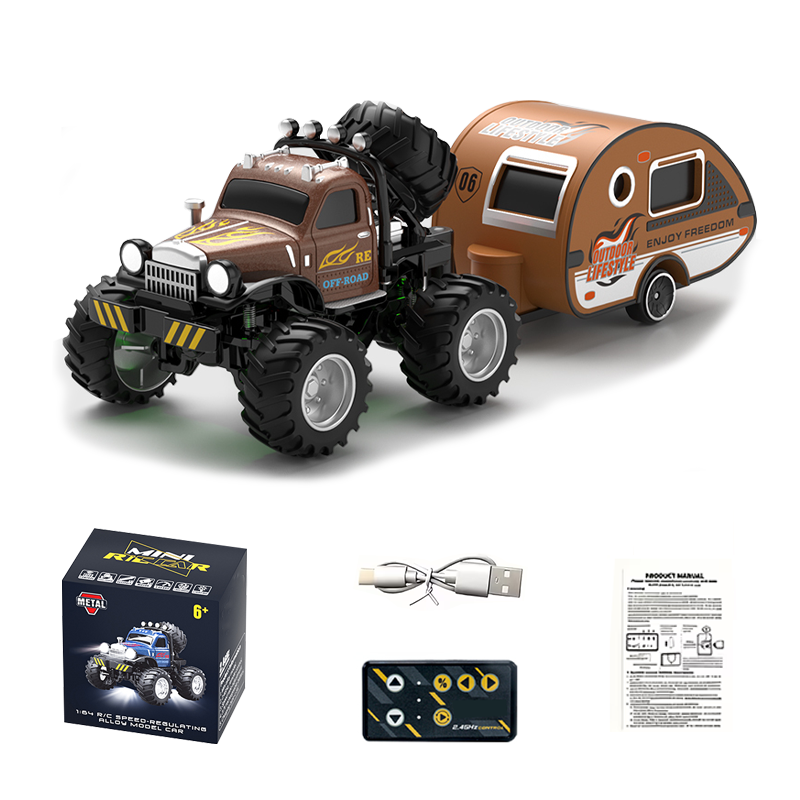 1/64 scale mini desktop crawler car