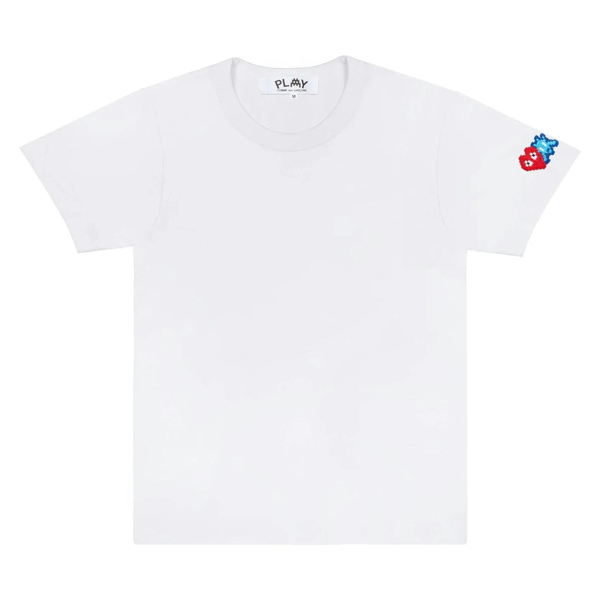 White Invader Sleeve Mascot T-Shirt