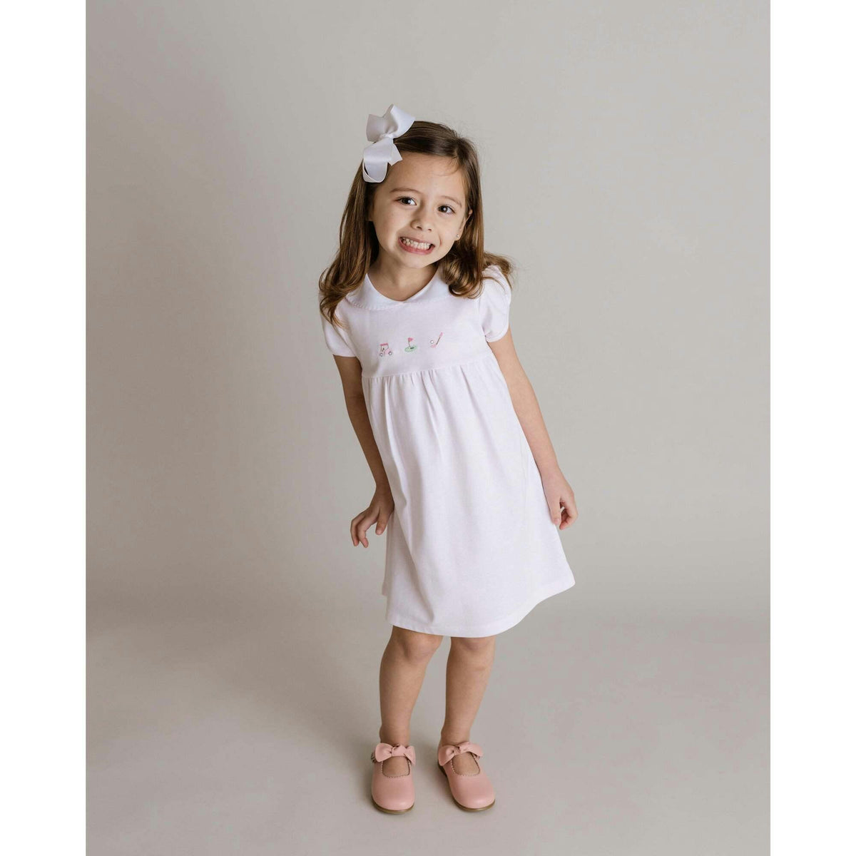 Golf Round Collar Pima Dress